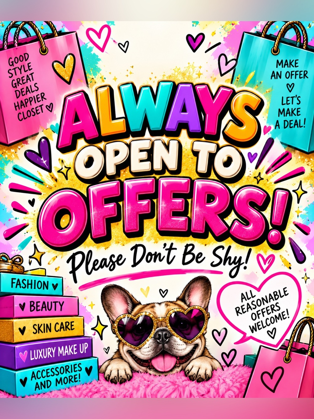 Open to OFFERS